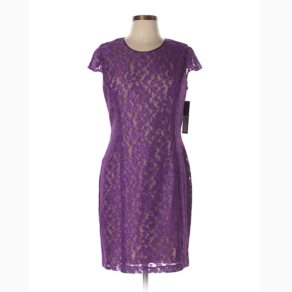Marc New York Andrew Marc purple dress